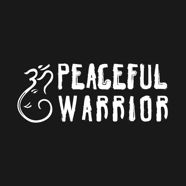 Peaceful Warrior, Vegan Gifts 2023, 2024, Yoga Gifts 2023, 2024, Vegan Christmas Gifts by KindWanderer