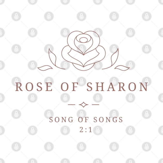 Rose of Sharon Song of Songs Solomon 2:1 by Mission Bear