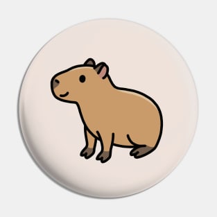 Capybara Pin