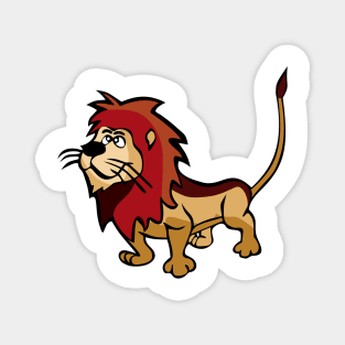 Cartoon lion king Magnet