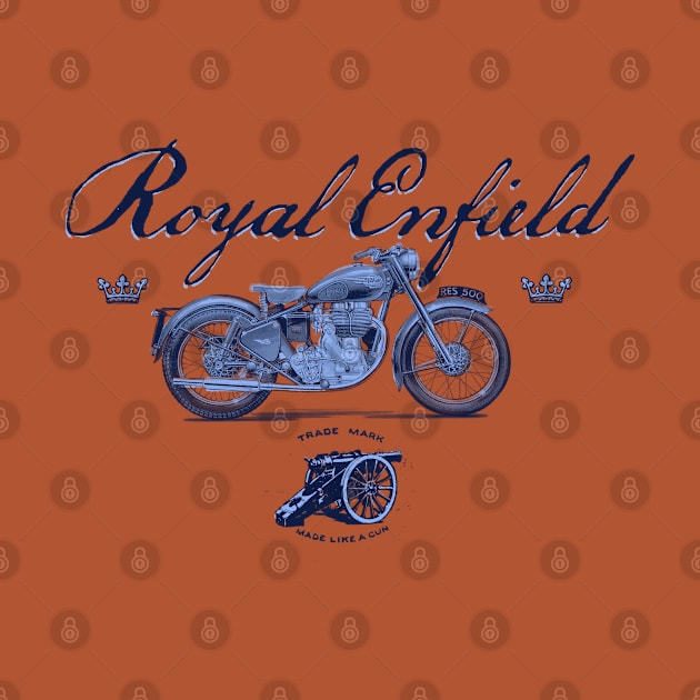 Royal Enfield by Midcenturydave