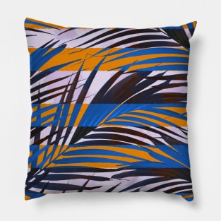 Tropical Lines art Pillow