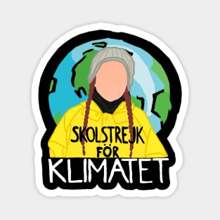 Greta Thunberg Exclusive T-shirt Magnet