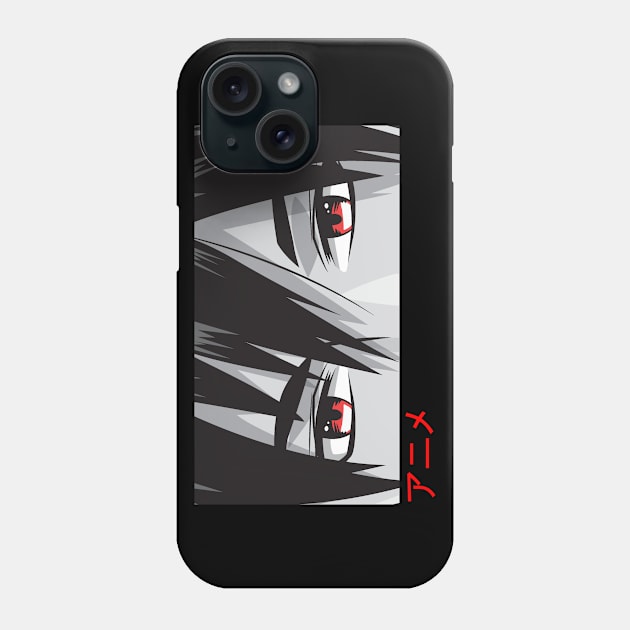 olho anime Phone Case by Mad77store