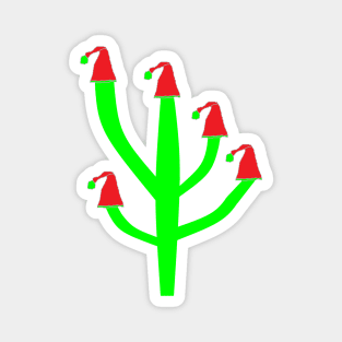 Christmas Tree Cactus Magnet