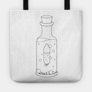 Crystal Vial Lineart Tote