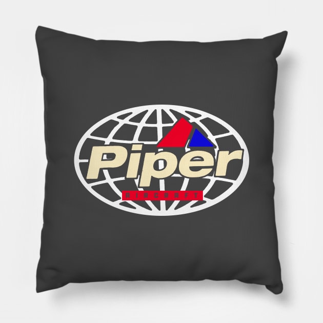 Piper Aircraft Pillow by Midcenturydave