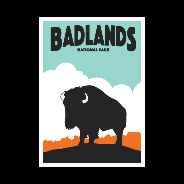 Badlands National Park Apparel by Terrybogard97