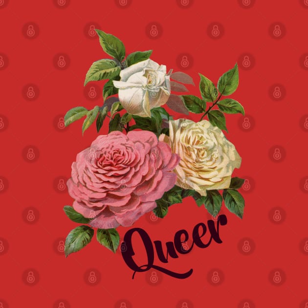 Queer Vintage Floral by DankFutura