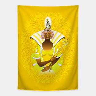 Oxum the Queen of Gold Tapestry