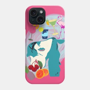 Beach party girl Phone Case