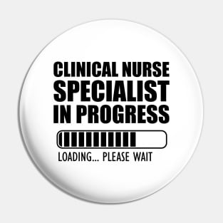 Clinical Nurse Specialist in progress loading Pin