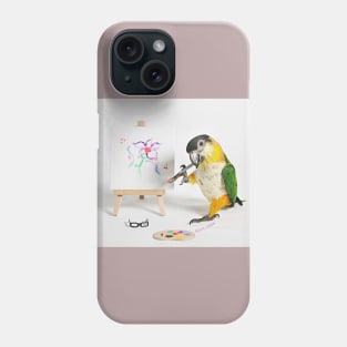 Painter Birb Phone Case