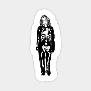 Phoebe Skeleton Suit Magnet