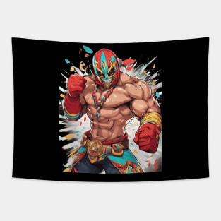 Mexican Wrestler Tapestry