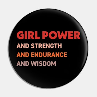 Girl power and more Pin