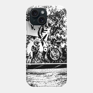 bmx racing Phone Case