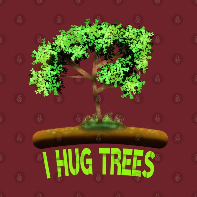 I Hug Trees by MoMido