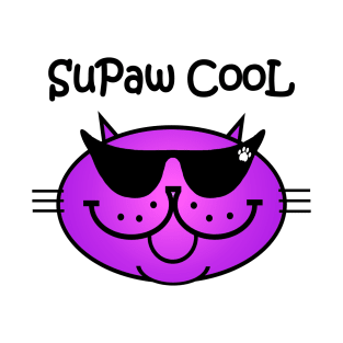 SuPaw CooL - PURRple T-Shirt