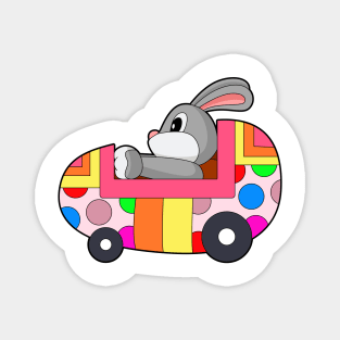 Rabbit Easter Easter egg Car Magnet