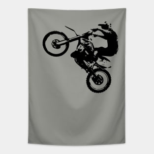 Vintage dirt bike Tapestry