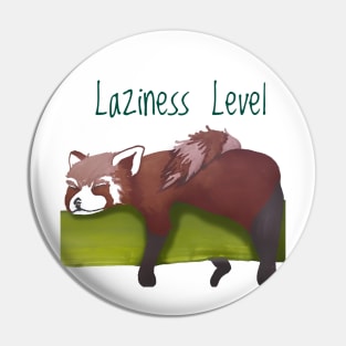Laziness Level Pin