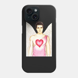 The love of Archangel Chamuel- Light Blue Phone Case