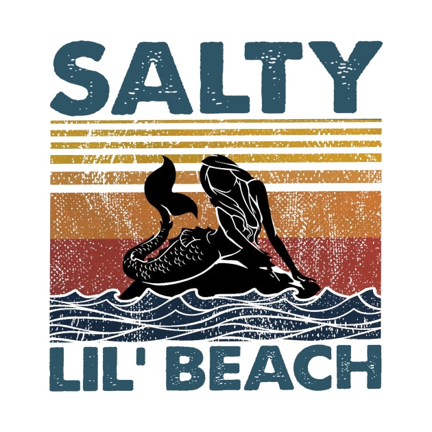 SALTY LIL' BEACH T SHIRT by jazmitee