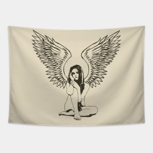 Angel Second Coming Tapestry