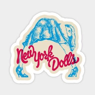 New York Dolls Magnet