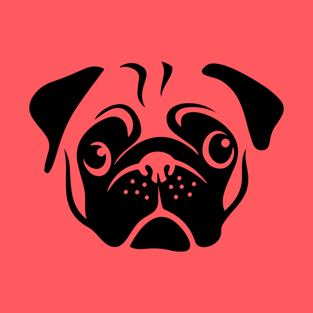 Pug Face by airealapparel