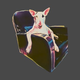 Bull Terrier Chair T-Shirt