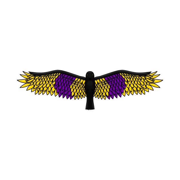 Fly With Pride, Raven Series - Intersex by StephOBrien