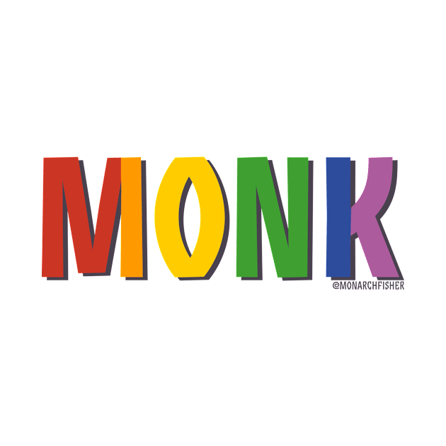 Monk Pride Shirt (Rainbow) by MonarchFisher