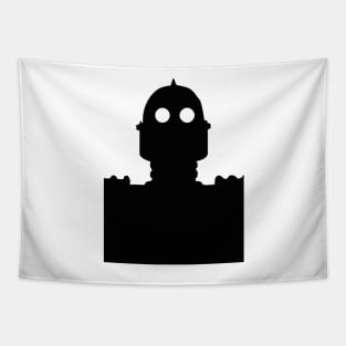 Minimalist Iron Giant Tapestry