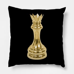 Golden Chess Pillow