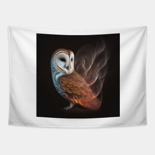 Barn Owl Wisps 07 Tapestry