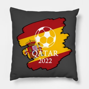 Spain in Qatar world cup 2022 Pillow