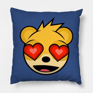 Lovestruck Yellow Bear Cockburn Pillow