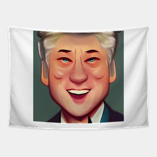 Bill Clinton | Comics Portrait Tapestry