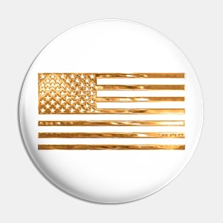 Copper US Flag Pin