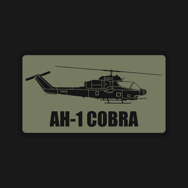 AH-1 Cobra Patch by Tailgunnerstudios