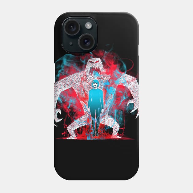 The Machine that Bleeds Phone Case by victorcalahan