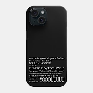 Harry Potter Quote | Once I make my move Phone Case