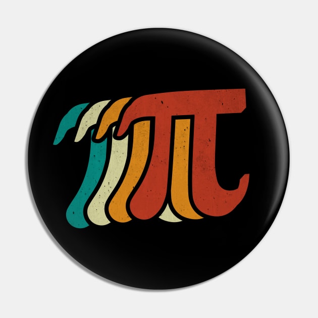 PI DAY Vintage PI SYMBOL  Gift For Math Teachers Pin by Emma Creation