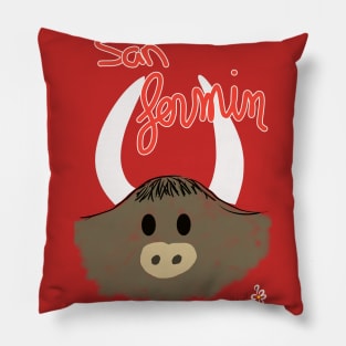 san fermin Pillow