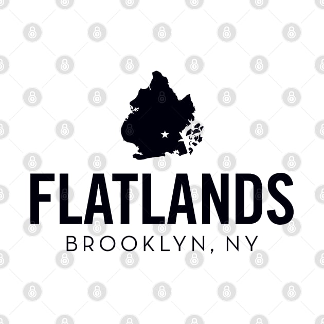 Flatlands (black) by Assertive Shirts