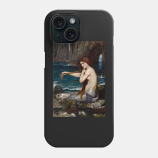 A Mermaid - John William Waterhouse Phone Case