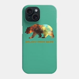 Galaxy Papa Bear Cool Impressive Birthday Gift Phone Case