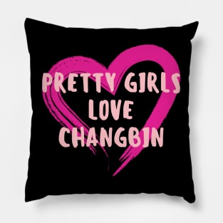 Pretty Girls Love Changbin Stray Kids Pillow